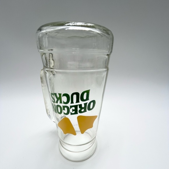 🦆💚💛📗📒Oregon Ducks Glass Mug. - Picture 9 of 13